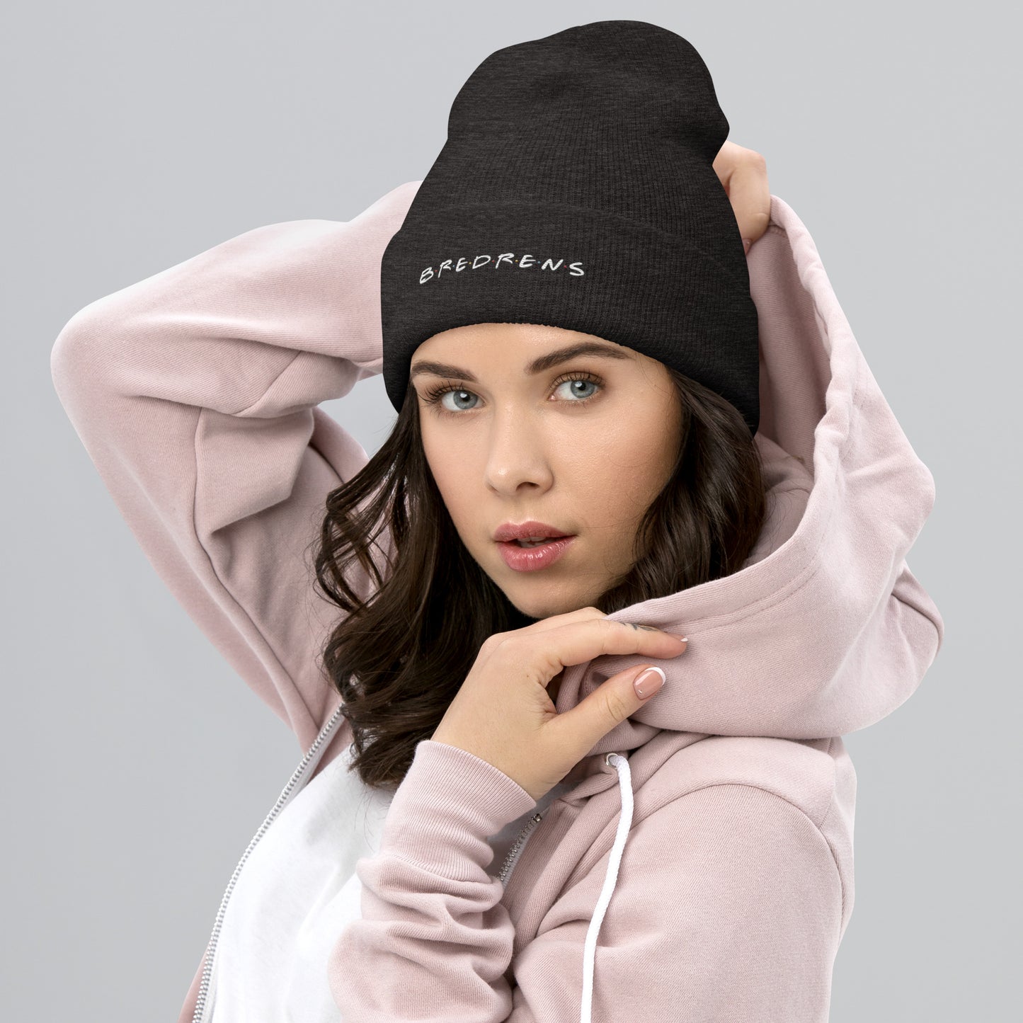 Bredrens Embroidered Cuffed Beanie